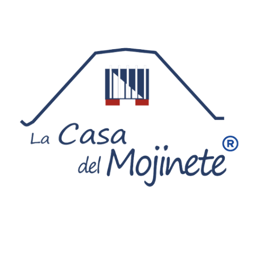 Logotipo de La Casa del Mojinete creado en 2018 para representar la arquitectura tradicional de Tacna