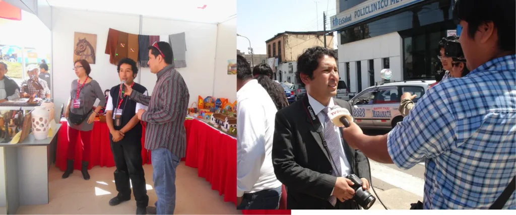 Artesanía de La Casa del Mojinete en Tacna representada en piezas de carácter arquitectónico tradicional