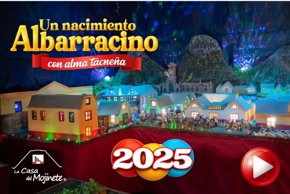 acimiento albarracino tacna 2025 maqueta navidena