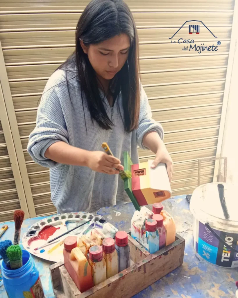 pintado de maqueta artesanal semillero de artesanos tacna
