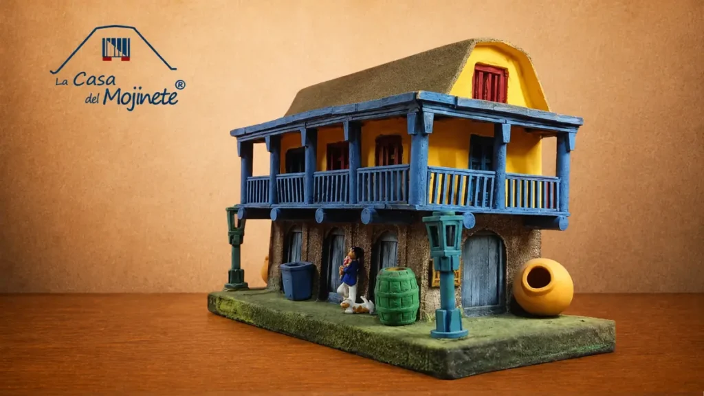 Casa tacneña de mojinete con balcón de contorno